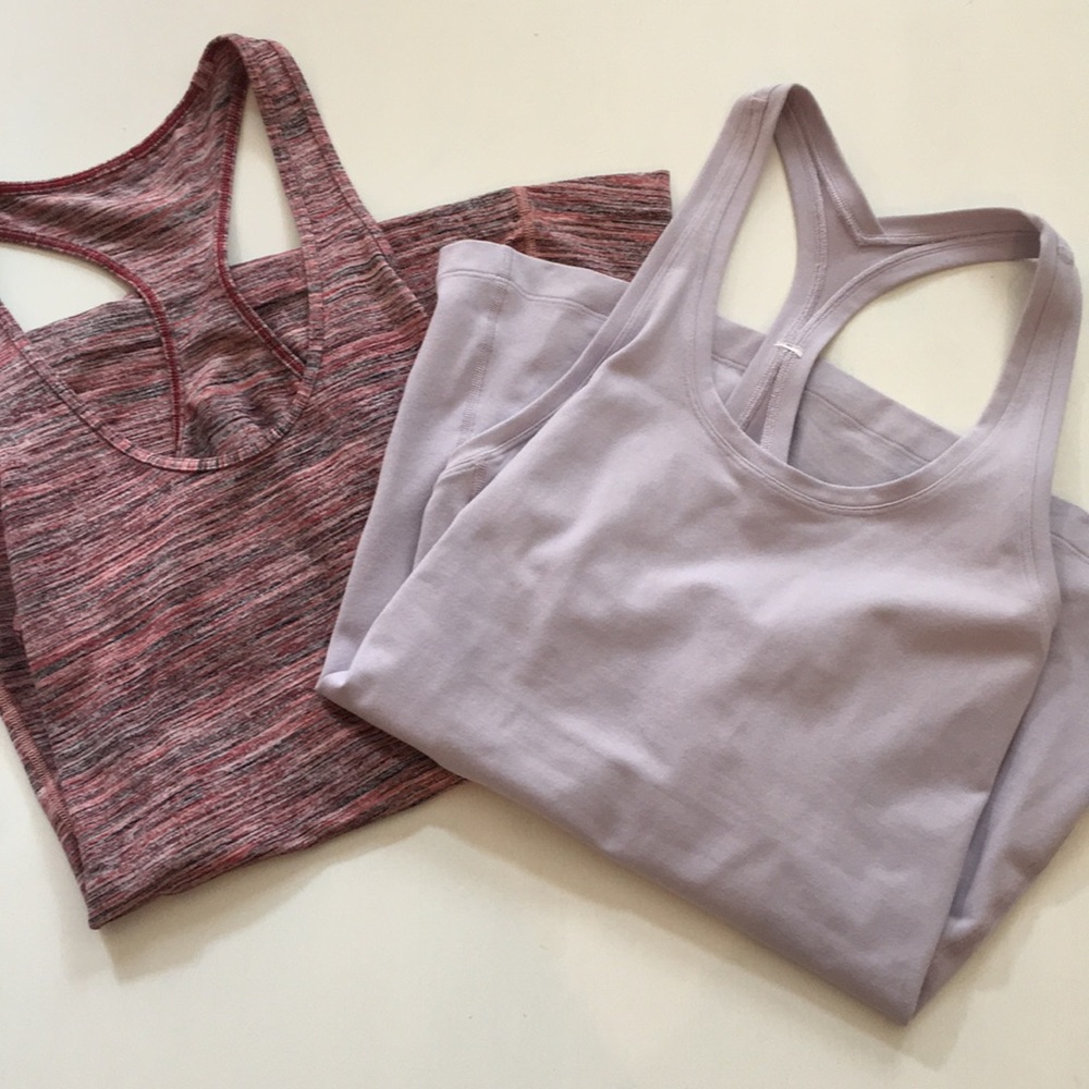Lululemon racer back tanks- set of 2
